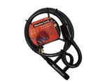 MasterLock zámek na zablokování předního kola motocyklu, 1,5m x 20mm, (8156)