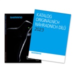 SHIMANO set – příručka prodejce a manuál (katalog) + WOP katalog 2023