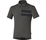 SHIMANO TRANSIT polo, havraní, XXXL