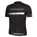 SHIMANO pánský LOGO dres krátký rukáv, černá