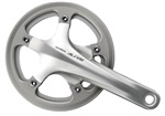 SHIMANO kliky ALFINE FC-S501 integr.klika 1x8 170 mm 45z stříbrné +BB misky + double kryt bal
