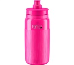 ELITE láhev FLY TEX, 550 ml, průhledná/fluo růžová