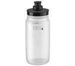 ELITE láhev FLY TEX, 550 ml, průhledná, černé víčko