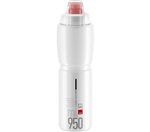 ELITE láhev JET PLUS čirá/červené logo, 950 ml