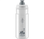 ELITE láhev JET GREEN čirá/šedé logo 550 ml