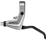 SHIMANO brzd. páka ALIVIO BL-T4000 pro V-brzdu pravá 2 prstá stříbrná