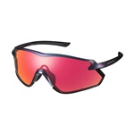 SHIMANO brýle S-PHYRE X, Ridescape road, metalická černá