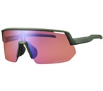 SHIMANO brýle TECHNIUM 2 L, Ridescape off-road, olivová