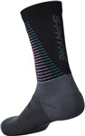 SHIMANO S-PHYRE MERINO TALL ponožky, šedá/růžová