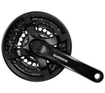 SHIMANO kliky TOURNEY FC-TY501 4hran 3x6/7/8 170mm 42x34x24z s krytem černé