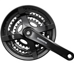 SHIMANO kliky TOURNEY FC-TY501 4hran 3x6/7/8 170mm 48x38x28z s krytem černé