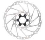 SHIMANO brzdový kotouč DEORE SM-RT64 center lock 203 mm + lock ring bal