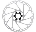 SHIMANO brzdový kotuč DEORE SM-RT64 center lock 220 mm + lock ring vnější bal