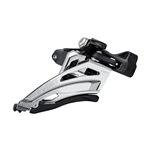 SHIMANO přesmykač DEORE FD-M5100 pro 2x11 obj. 34,9/31,8 + 28,6 Side-swing/64-69 front pull pro 38z 