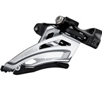 SHIMANO přesmykač DEORE FD-M6020 pro 2x10 obj. 34,9/31,8 + 28,6 Side-swing front pull pro 34-38z bal