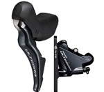SHIMANO kot brzd-set ULTEGRA BR-R8025-KIT přední/ST-R8025(J-kit) FLAT MOUNT polymer+chladič SMBH90/1
