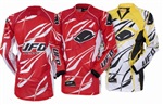 UFO PLAST dres dlouhý rukáv MX-20, červený, L