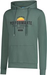 SHIMANO GRAPHIC HOODIE mikina, pánská, zelená