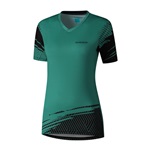 SHIMANO dámský SAIKO dres krátký rukáv, zelená