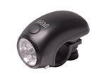 PRO světlo/blikačka přední LED-01, 2 funkce, stříbrné
