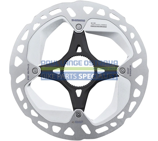 SHIMANO brzdový kotuč XT RT-MT800 center lock 140 mm pro Ice tech + lock ring vnější bal