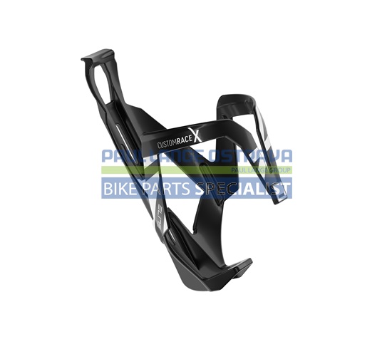 ELITE košík CUSTOM RACE X, lesk, černá/bílá
