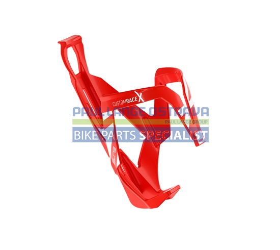 ELITE košík CUSTOM RACE X, lesk, červená/bílá