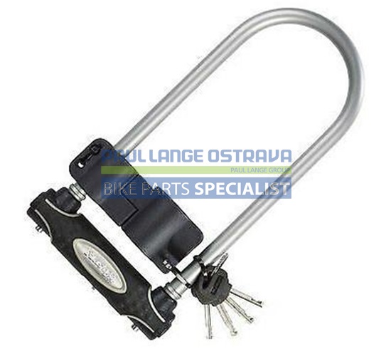 MasterLock zámek podkova, 13 mm x 210 mm x 110 mm, klíč, šedá (8195)