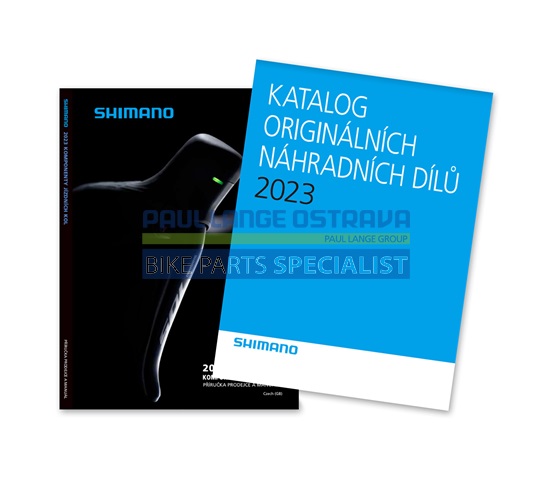 SHIMANO set – příručka prodejce a manuál (katalog) + WOP katalog 2023