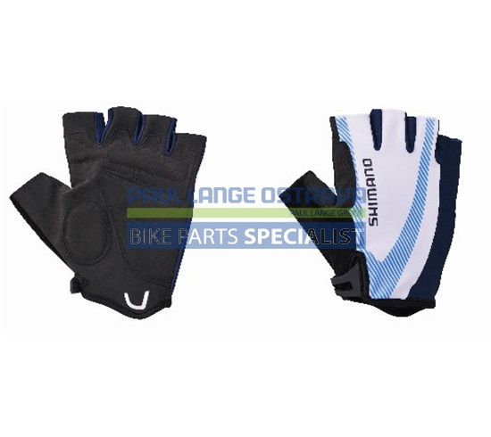 SHIMANO rukavice BASIC Race, modrá