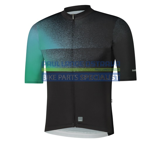 SHIMANO pánský BREAKAWAY dres krátký rukáv, zelená