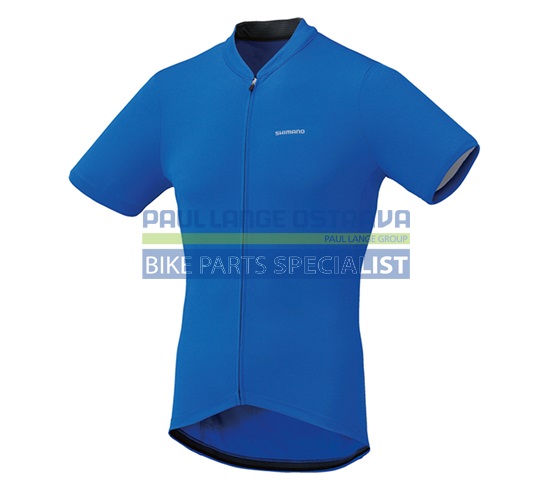 SHIMANO dres krátký rukáv, modrá