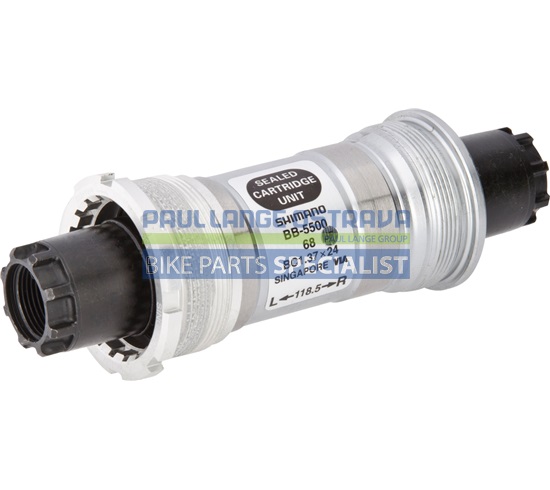 SHIMANO středové složení 105 BB-5500 osa octalink 68 mm 118,5 mm BSA
