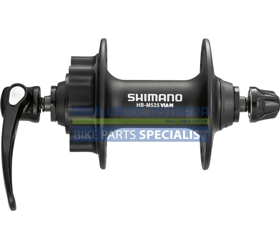 SHIMANO nába přední DEORE HB-M525 OLD 100 mm 36 děr kot / 6 šroub černá RU: 133 mm