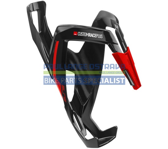 ELITE košík CUSTOM RACE PLUS, lesk, černá/červená