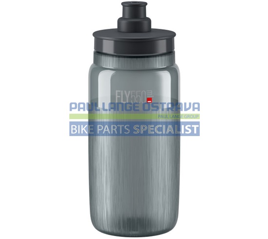 ELITE láhev FLY TEX, 550 ml, průhledná/šedá