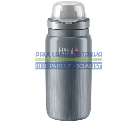ELITE láhev FLY MTB TEX, 550 ml, šedá