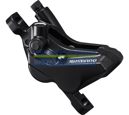 SHIMANO brzda DEORE BR-MT420 kot (hydr) třmen př nebo zad post mount polymer černá bez adapt