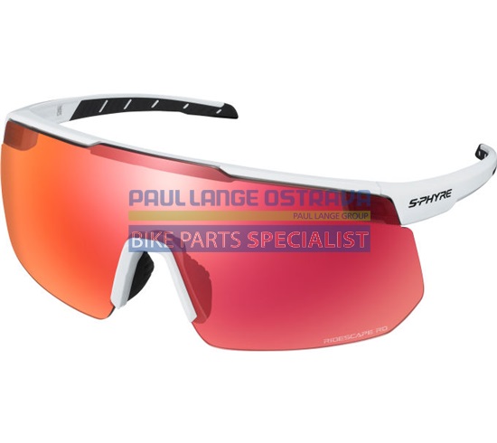 SHIMANO brýle S-PHYRE 2, Ridescape road, matná bílá