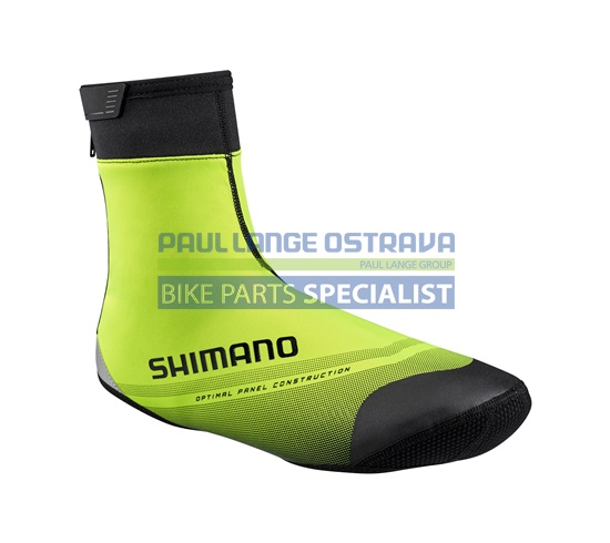 SHIMANO S1100R SOFT SHELL návleky na obuv (5-10°C), reflexní žlutá, L (42-43)