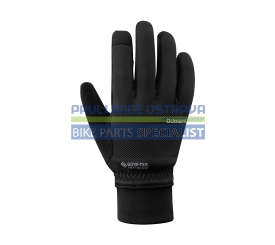 SHIMANO INFINIUM PRIMALOFT rukavice (-5-0°C), černá