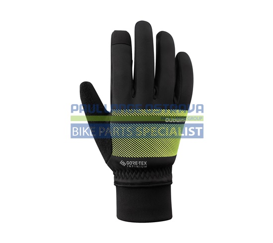 SHIMANO INFINIUM PRIMALOFT rukavice (-5-0°C), žlutá