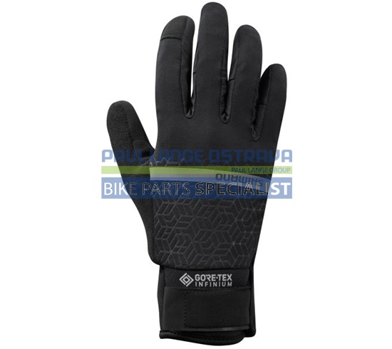 SHIMANO W&#39;s INFINIUM INSULATED rukavice (0-5°C), dámské, černá