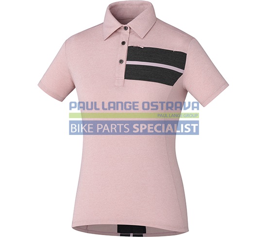 SHIMANO dámské TRANSIT polo, Pale Mauve