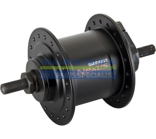 SHIMANO dynamo nába NEXUS DH-C3000-1N 1,5 W pro ráfkovou brzdu, 36 děr, černá bal