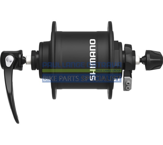 SHIMANO dynamo nába ALIVIO DH-T4000-1N 1,5 W pro ráfkovou brzdu, 32 děr, (rychloupínák), černá bal