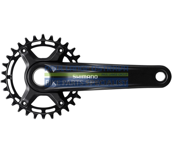 SHIMANO kliky DEORE FC-MT510-1 integr.klika 1x12 175 mm 32z černá bez misek bal