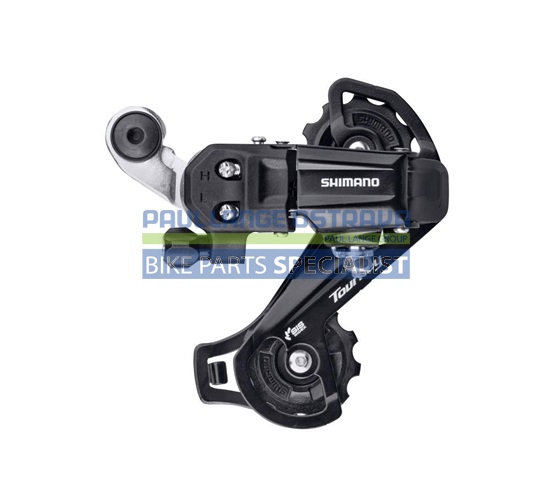 SHIMANO přehazovačka TOURNEY RD-TY200 GS typ 6/7 rychl klasická pruž přímá montáž černá bal