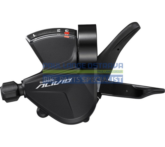 SHIMANO řad páčka ALIVIO SL-M3100 levá 3 rychl objímka s ukaz