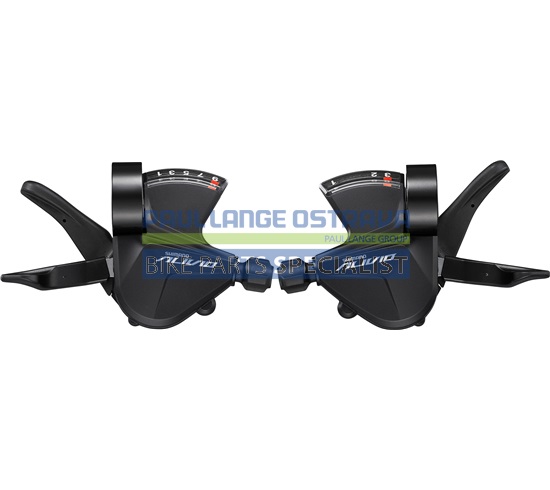 SHIMANO řad páčka ALIVIO SL-M3100 pár 2 x 9 rychl objímka